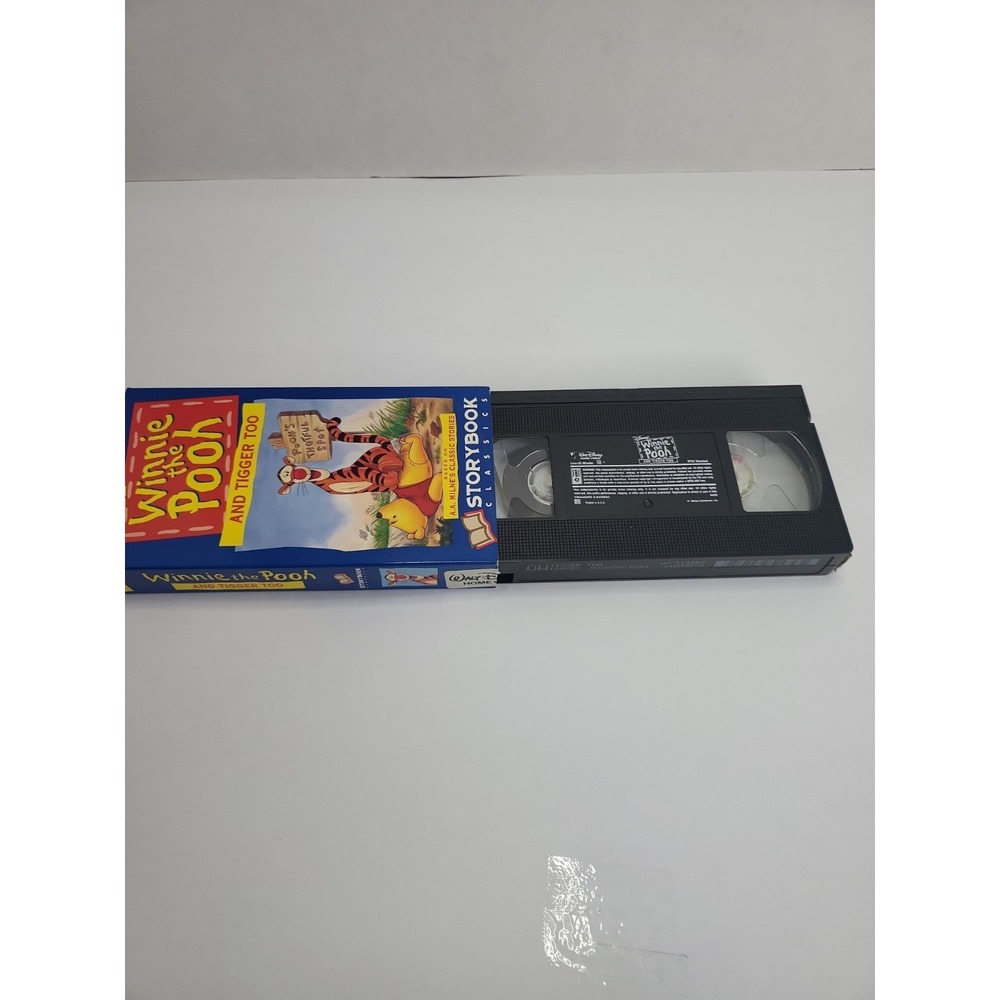 Winnie the‎ Pooh and Tigger Too VHS Disney Slip Case Release - Picture 5 of 5